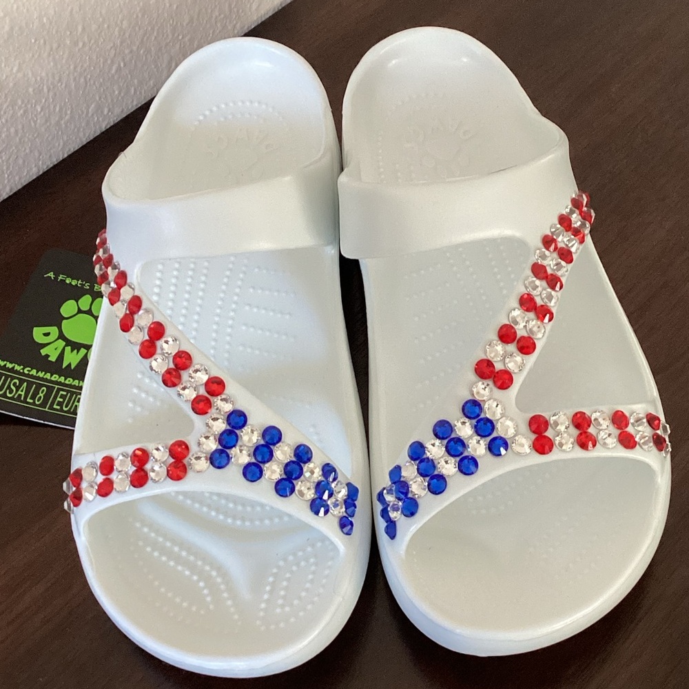 Dawgs Patriotic Z Sandals